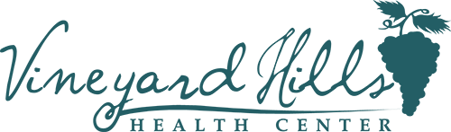 Vineyard Hills Health Center logo. Located in Templeton, CA.