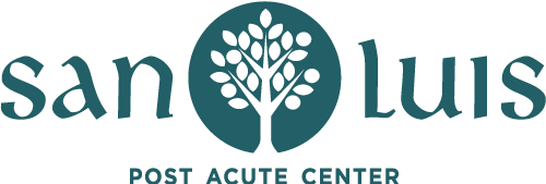 San Luis Post Acute Center Logo. Located in San Luis Obispo, CA.